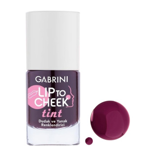 Gabrini-Lip-to-Cheek-Tint-Cherry-Red-202584121320336 تینت لب گابرینی - Image 1